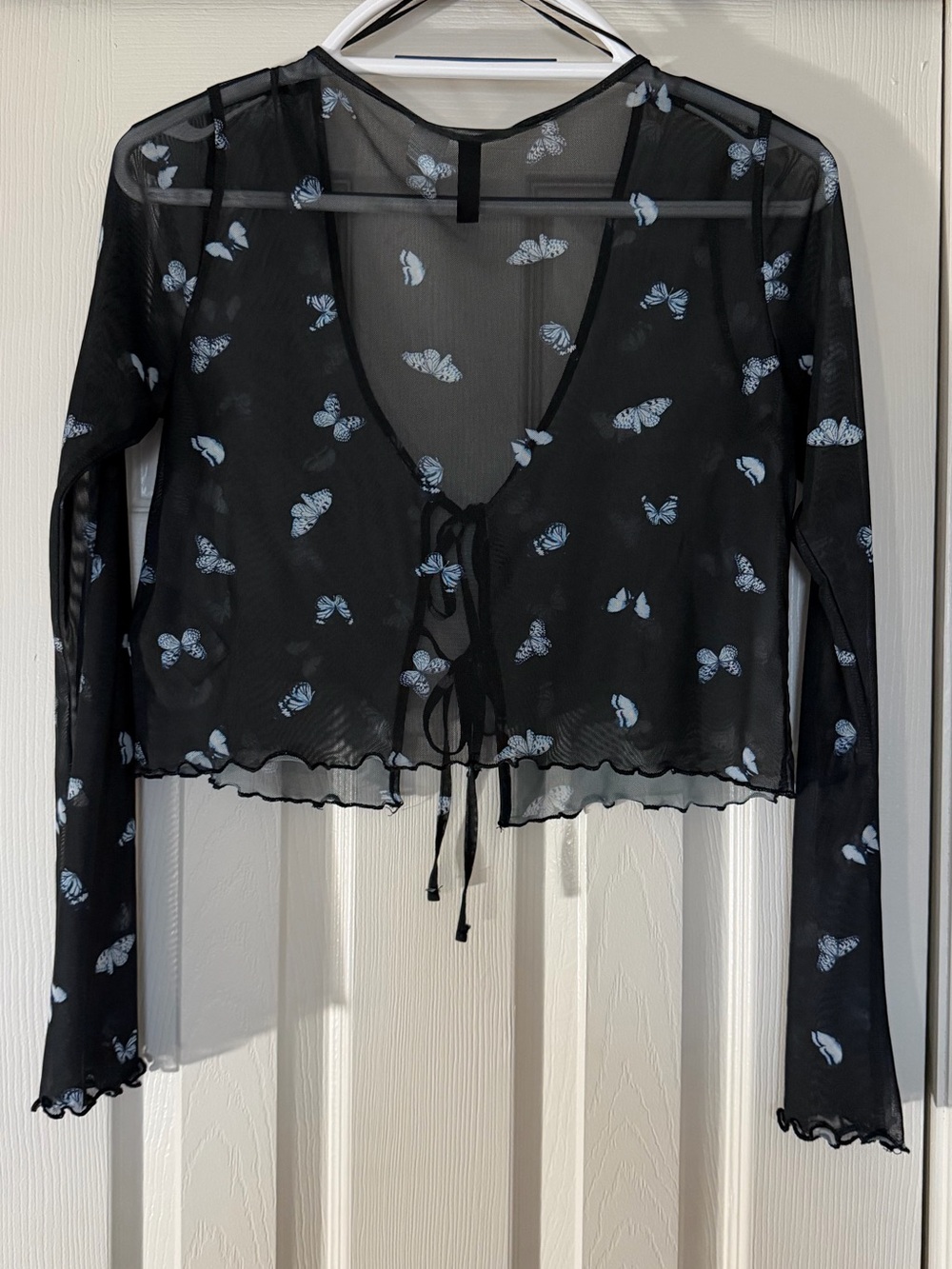 Open Front Blouse - Picture 6 of 6